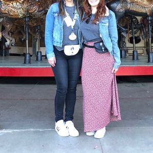 Vintage Ditsy Floral Skirt